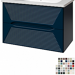 Тумба для раковины Caprigo Modo-Terza 35613eml 80 цвет на выбор/эмаль купить в интернет-магазине сантехники Sanbest
