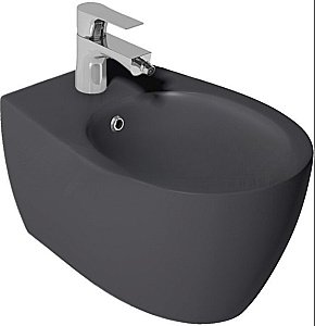 Биде подвесное ISVEA Sentimenti Neo 10AR41010SV-2C антрацит матовый купить в интернет-магазине Sanbest