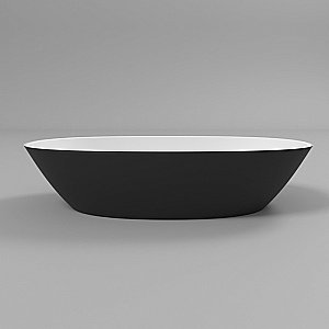 Раковина накладная WhiteCross Amazon 60 0712.060035.20100 черная матовая, белая матовая купить в интернет-магазине Sanbest