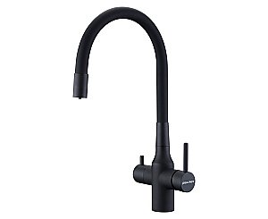 Смеситель для кухни Paulmark Salix Sa213419-AN антрацит купить в интернет-магазине сантехники Sanbest