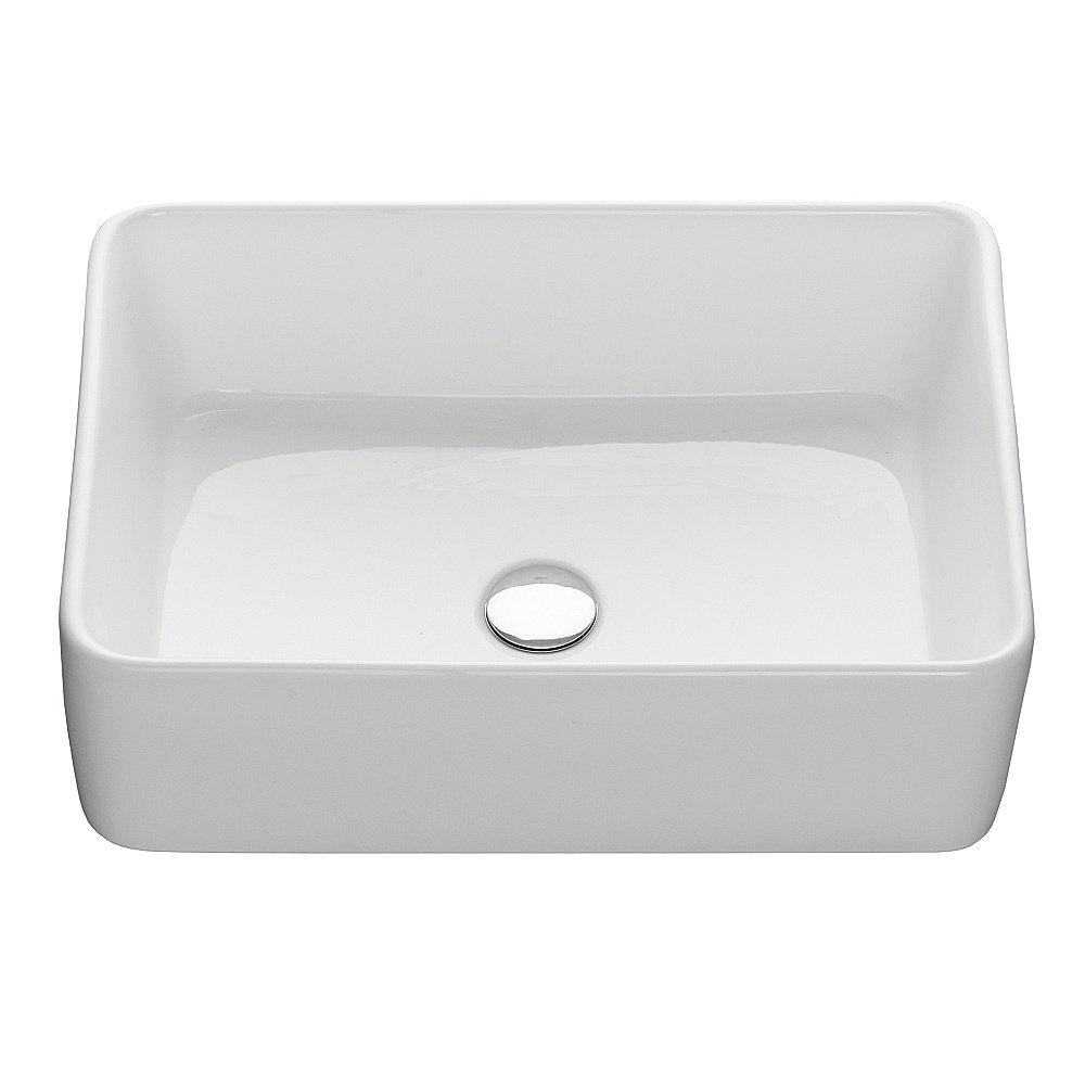 Раковина накладная Акватон Mila 50 732700B000 белая купить в интернет-магазине Sanbest