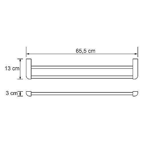 Полотенцедержатель WasserKRAFT Kammel K-8340WHITE купить в интернет-магазине сантехники Sanbest
