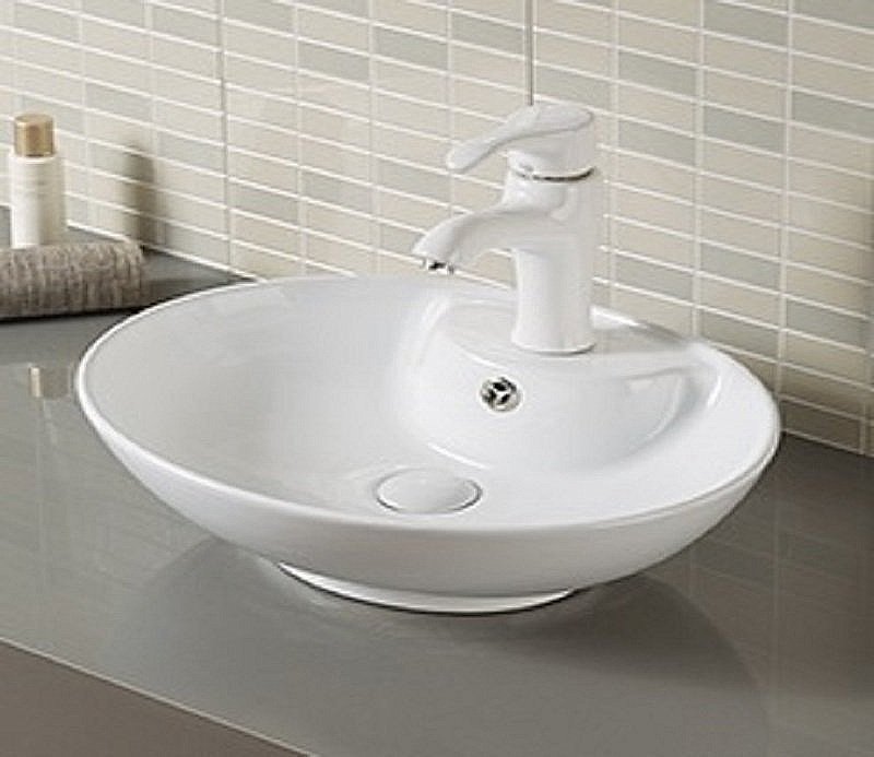 Раковина накладная Ceramalux N 50,5 78197 белая купить в интернет-магазине Sanbest