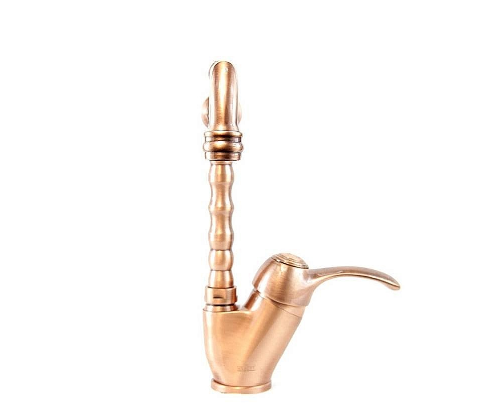 Смеситель для раковины Webert Aurora AU831702060 медь купить в интернет-магазине сантехники Sanbest