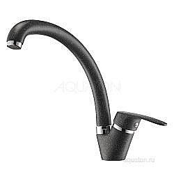 Смеситель для кухни Акватон Нимо 1AX002FCXX210 графит купить в интернет-магазине сантехники Sanbest