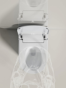 Унитаз-биде подвесной с инсталляцией Allen Brau Smart 4.I1001.20 белый, с крышкой микролифт, слив торнадо купить в интернет-магазине Sanbest