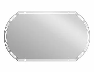 Зеркало CERSANIT LED KN-LU-LED090*120-d-Os в ванную от интернет-магазине сантехники Sanbest