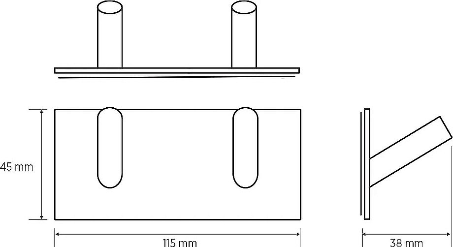 Крючок Bemeta EASY 163106271  хром купить в интернет-магазине сантехники Sanbest