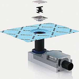 Душевой трап Geberit CleanLine 154.052.00.1 хром купить в интернет-магазине Sanbest