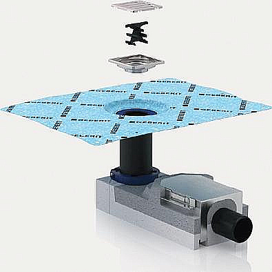 Душевой трап Geberit CleanLine 154.052.00.1 хром купить в интернет-магазине Sanbest