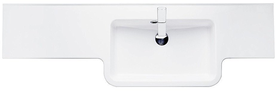 Раковина Акватон Отель 151 1A709431PI01L/P белая купить в интернет-магазине Sanbest