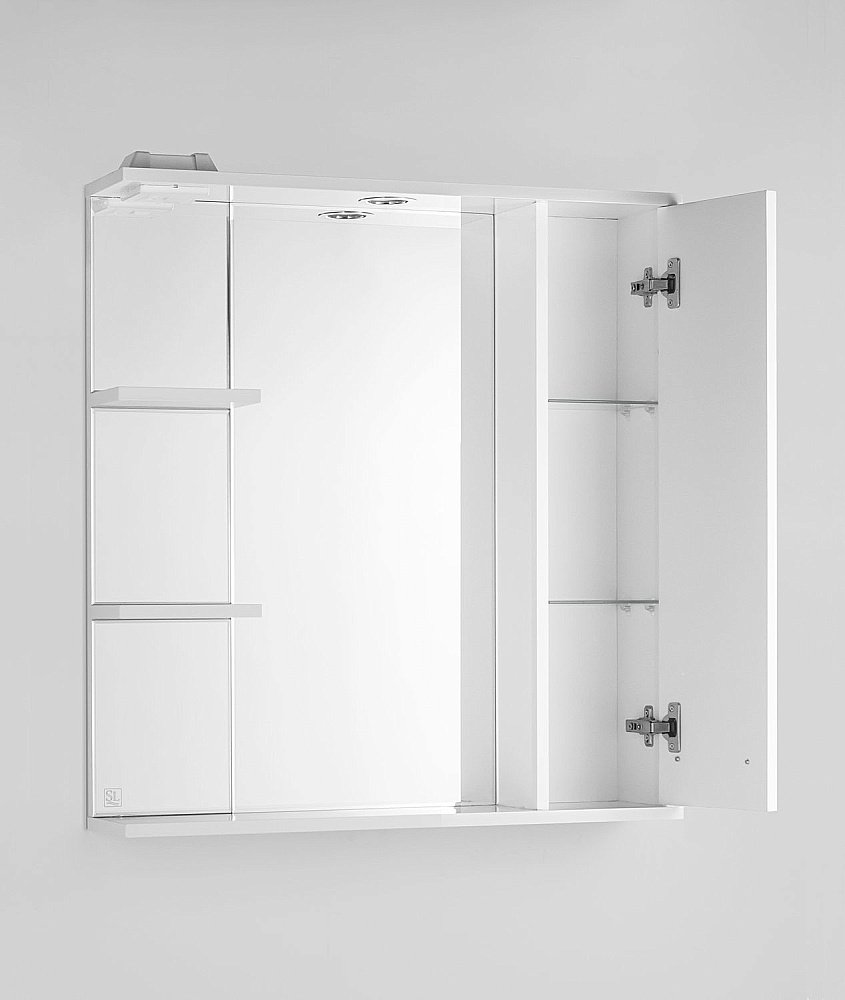 Зеркало со шкафом Style Line Венеция 75/С в ванную от интернет-магазине сантехники Sanbest