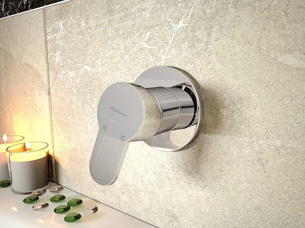 Смеситель для душа Elghansa Dynamic 34R1183 хром купить в интернет-магазине сантехники Sanbest