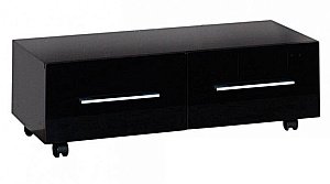 Тумба напольная Aquanet Верона 90 черная глянцевая для ванной в интернет-магазине сантехники Sanbest