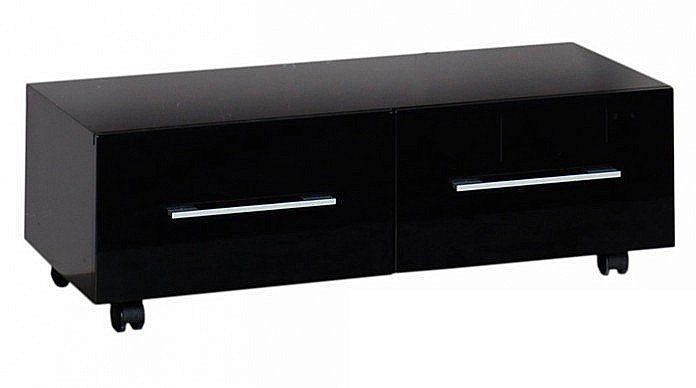 Тумба напольная Aquanet Верона 90 черная глянцевая для ванной в интернет-магазине сантехники Sanbest