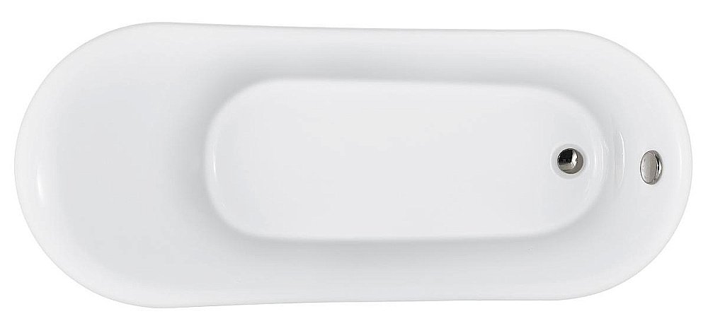 Ванна акриловая Grossman Retro 162х71 GR-1002M белая матовая купить в интернет-магазине Sanbest