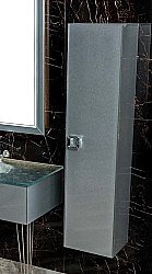 Пенал Armadi Art LUCIDO 772-SL 35 серебро для ванной в интернет-магазине сантехники Sanbest