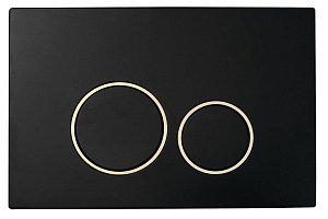 Кнопка смыва Boheme Black Gold 663 купить в интернет-магазине сантехники Sanbest