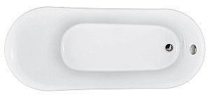 Ванна акриловая Grossman Retro 162х71 GR-1002M белая матовая купить в интернет-магазине Sanbest