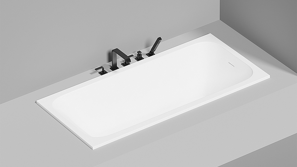 Ванна Salini ORLANDA S-sense KIT 102117M 170x75 белая купить в интернет-магазине Sanbest