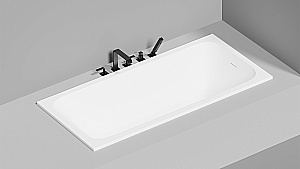 Ванна Salini ORLANDA S-sense KIT 102117M 170x75 белая купить в интернет-магазине Sanbest