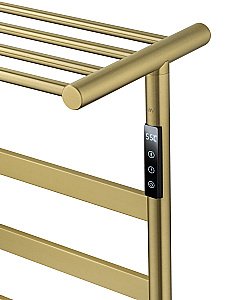 Полотенцесушитель электрический WONZON & WOGHAND ESSEN, Брашированное золото (WW-A403-BG) купить в интернет-магазине сантехники Sanbest