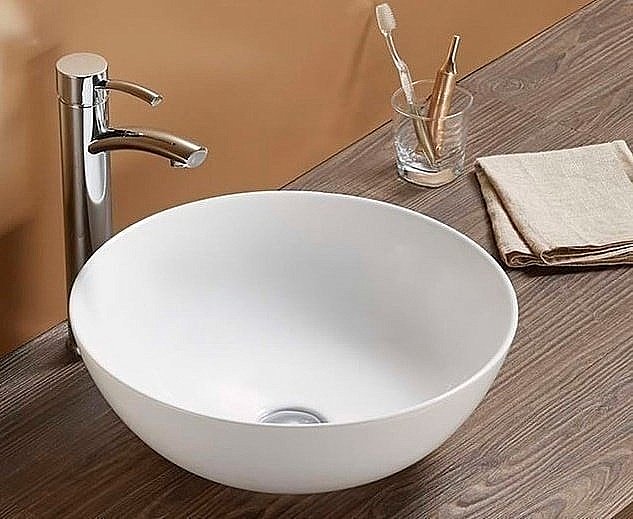 Раковина накладная Ceramalux N 41,5 104 белая купить в интернет-магазине Sanbest