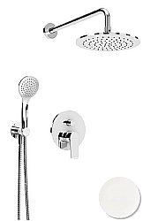 Душевая система Cezares NAUTIC-DSIP-BIO белая матовая купить в интернет-магазине сантехники Sanbest