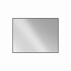 Зеркало Vincea 120х80 VLM-3VN120B-2 черное в ванную от интернет-магазине сантехники Sanbest