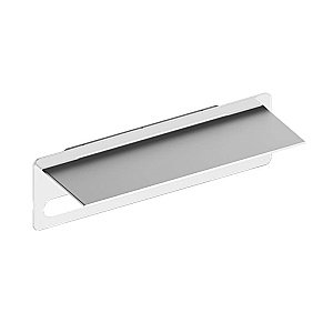 Полка KEUCO EDITION 400 11575170030 60 алюминий/белое стекло купить в интернет-магазине сантехники Sanbest