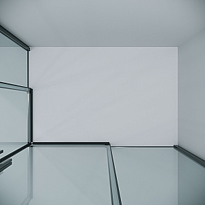 Душевой уголок Grossman Galaxy 90х80 300.K33.01.9080.42.00 стекло прозрачное/профиль графит сатин купить в интернет-магазине Sanbest