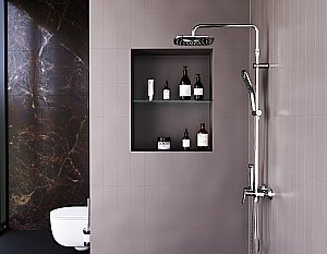 Душевая система Damixa APOLLO DX220920000 хром купить в интернет-магазине сантехники Sanbest