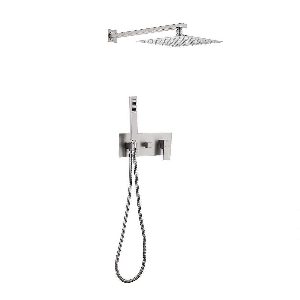 Душевая система ABBER Daheim AF8218SP сатин купить в интернет-магазине сантехники Sanbest