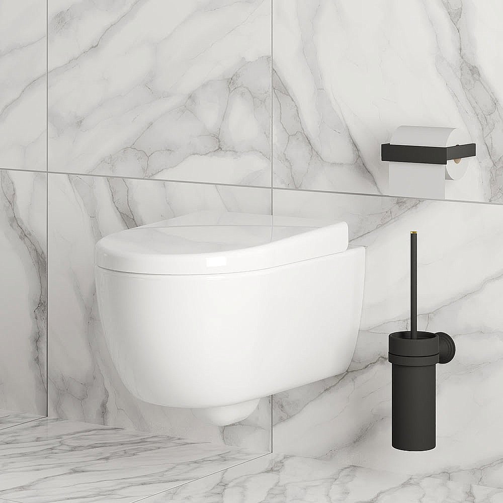 Унитаз подвесной Ambassador Abner 103T20001R безободковый, белый купить в интернет-магазине Sanbest