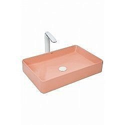 Раковина накладная WeltWasser WW ELBACH 2174 MP 60 розовая матовая купить в интернет-магазине Sanbest