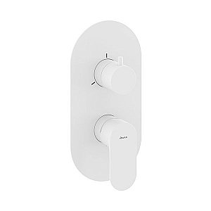 Смеситель для душа Ravak Eleganta X070260 белый вельвет купить в интернет-магазине сантехники Sanbest