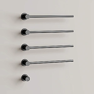 Полотенцесушитель электрический Sancos Linea SC14001MB черный матовый купить в интернет-магазине сантехники Sanbest