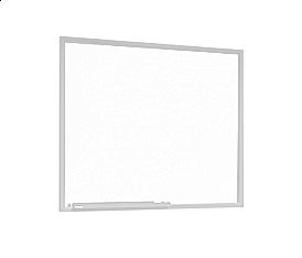 Зеркало-рамка Grossman ЛОФТ 90 с полочкой белое в ванную от интернет-магазине сантехники Sanbest