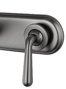 Смеситель для раковины встраиваемый WONZON & WOGHAND STEAM WW-88869008-BGM темный графит купить в интернет-магазине сантехники Sanbest