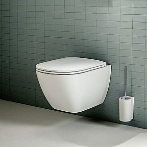 Унитаз подвесной Laufen Lua 8.2008.0.000.000.1 безободковый, белый купить в интернет-магазине Sanbest