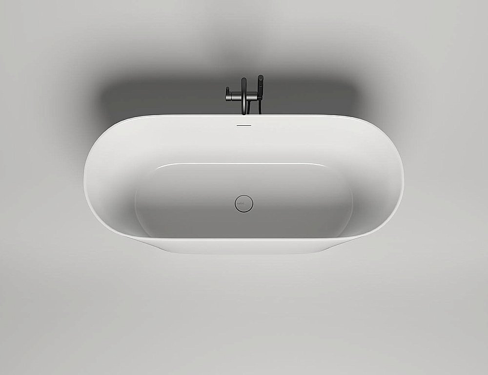 Ванна Salini MONA S-Stone 170х72 102922M белая матовая купить в интернет-магазине Sanbest