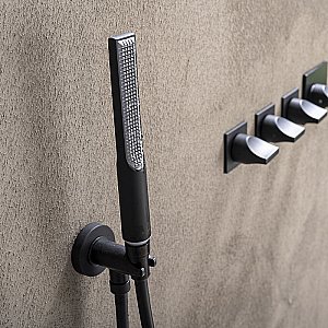 Душевая лейка Bossini Apice B00910.030 хром купить в интернет-магазине сантехники Sanbest