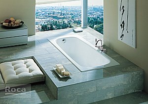 Ванна Roca Continental 211507001 100x70 купить в интернет-магазине Sanbest
