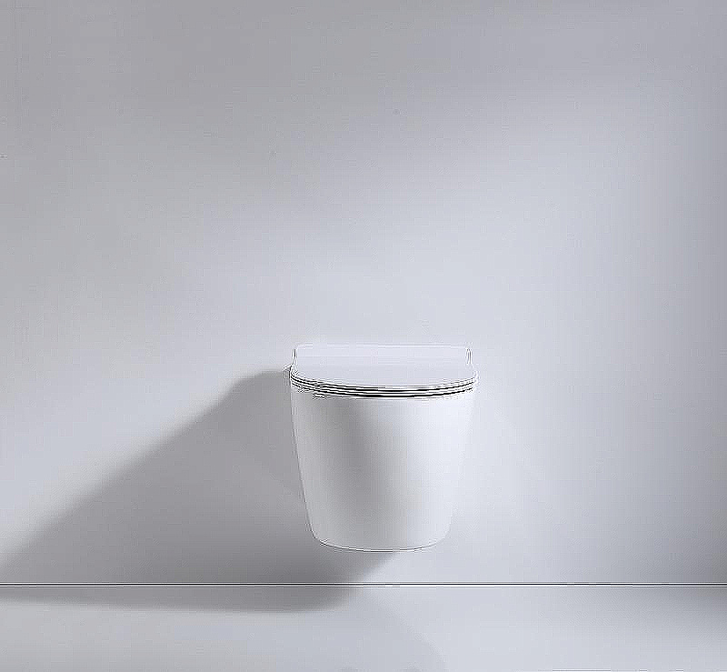 Унитаз подвесной beWash Minimal BKWHR003480 белый, безободковый, с крышкой микролифт купить в интернет-магазине Sanbest