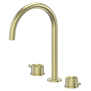 Смеситель для раковины Abber Wasser Kreis 316 AF8108BG-M золото брашированное купить в интернет-магазине сантехники Sanbest