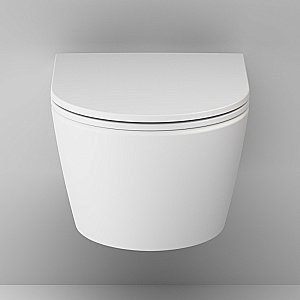 Унитаз подвесной AM.PM Func C8F1700MWSC белый матовый, безободковый купить в интернет-магазине Sanbest