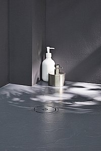 Душевой поддон Jacob Delafon SINGULIER E67015-NAD 140x80 серй сланец купить в интернет-магазине Sanbest