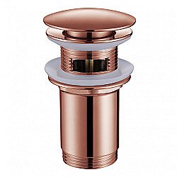 Донный клапан для раковины Abber AF0010MRG розовое золото матовое купить в интернет-магазине сантехники Sanbest