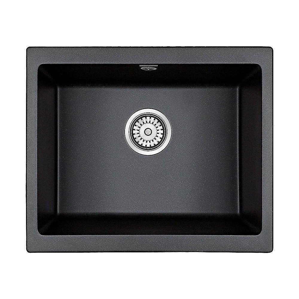 Мойка кухонная Paulmark Gera PM205546-BL Черная купить в интернет-магазине сантехники Sanbest
