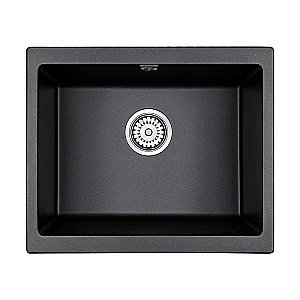 Мойка кухонная Paulmark Gera PM205546-BL Черная купить в интернет-магазине сантехники Sanbest